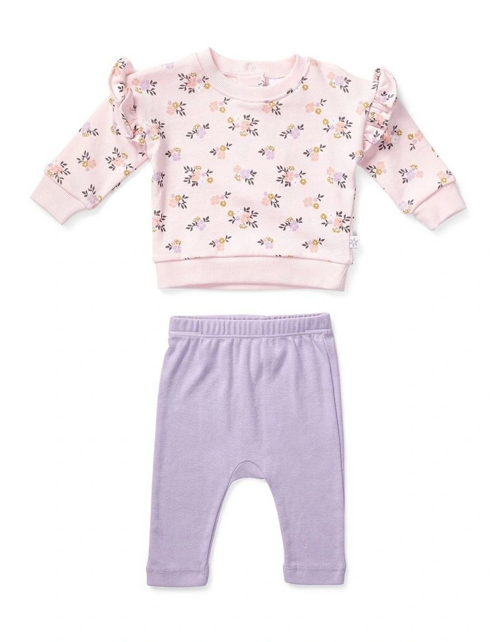 Frill Jumper & Rib Legging Set image 1