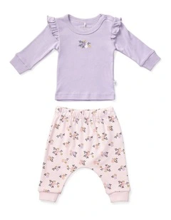 Frill top & Pant Set