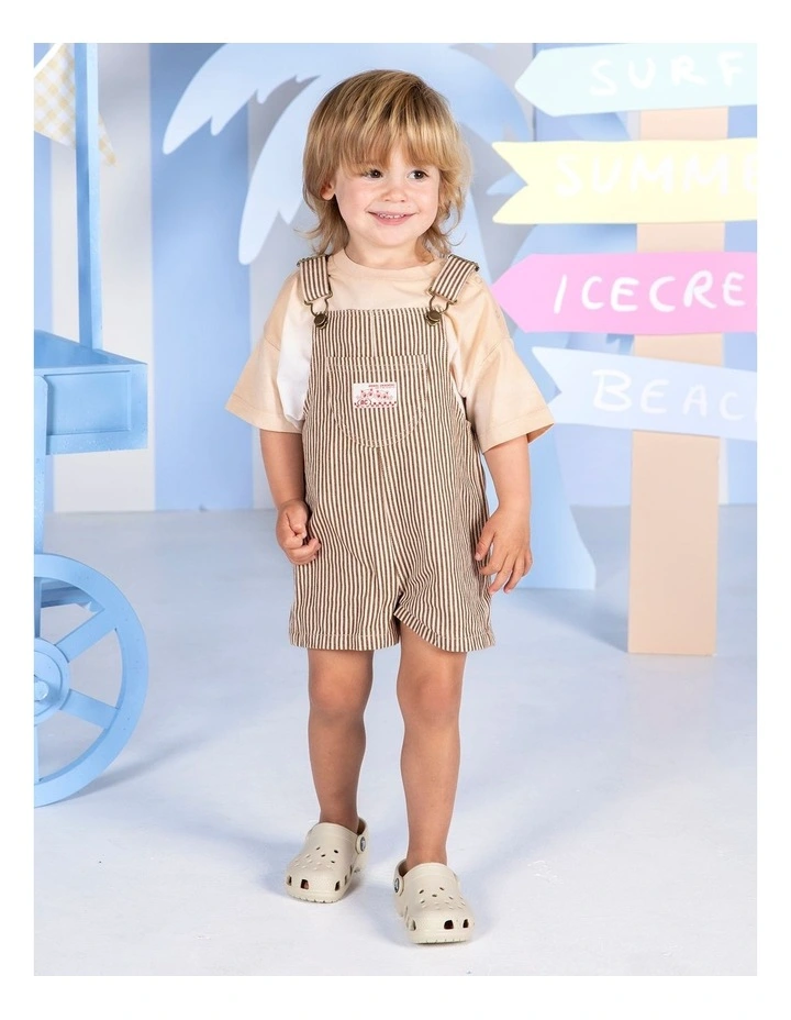 Trailblazer Overalls in Stripe image 2