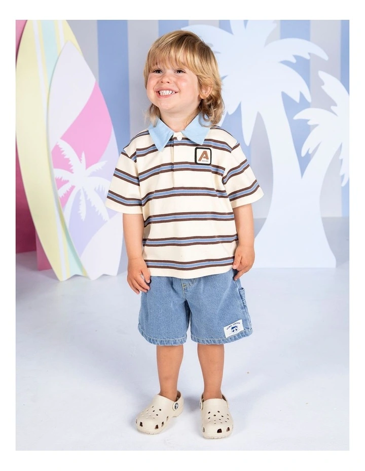 Horizon Polo in Stripe image 2