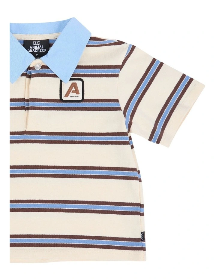 Horizon Polo in Stripe image 4