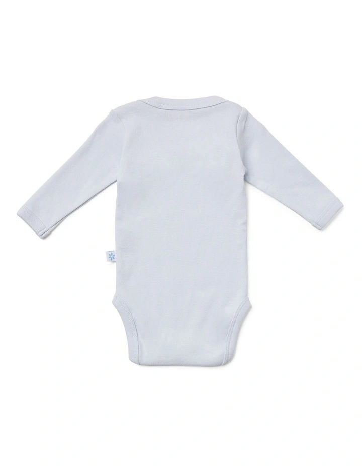 Acorn Studsuit and Bodyspencer 2 Piece Set in Soft Blue/Small Spot image 5