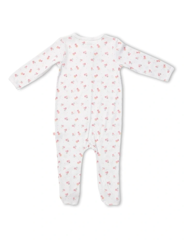 Zipsuit Floral in Pink image 4