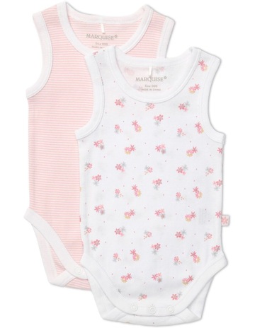 White/Pink Stripe colour