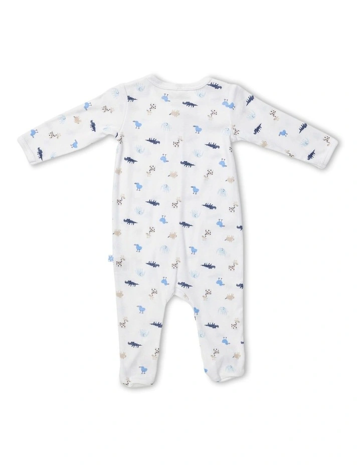 Zipsuit Animals in Blue image 4