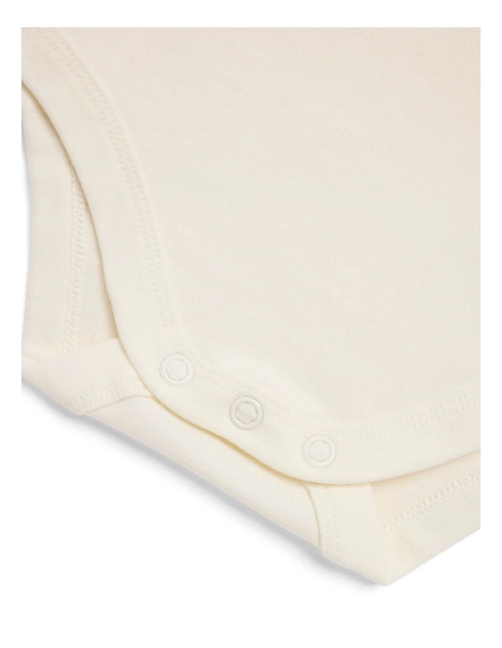 Ruffle Sleeve Bodysuit in Ceam image 6