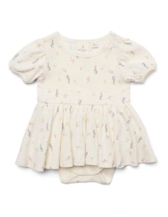 Tutu Bodysuit in Cream