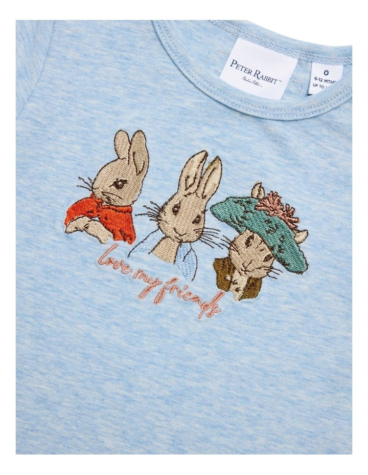 Peter Rabbit Embroidered Bodysuit image 5