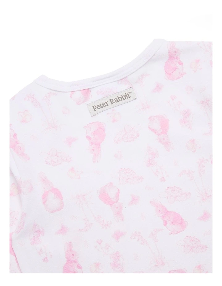 Coverall in Bright White/Pink image 5