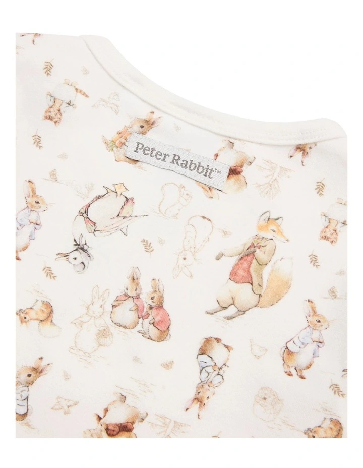 Coverall in Bright White Print image 5