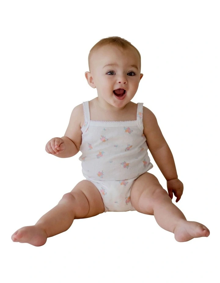 Strappy Bodysuit 2 Pack in Pink image 3