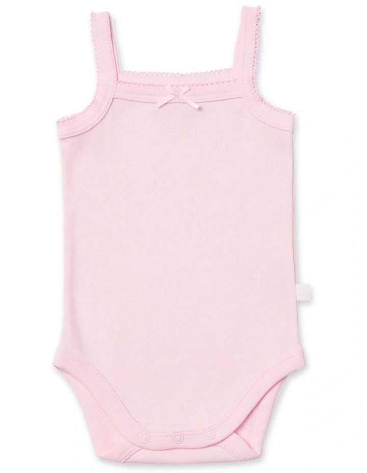 Strappy Bodysuit 2 Pack in Pink image 5