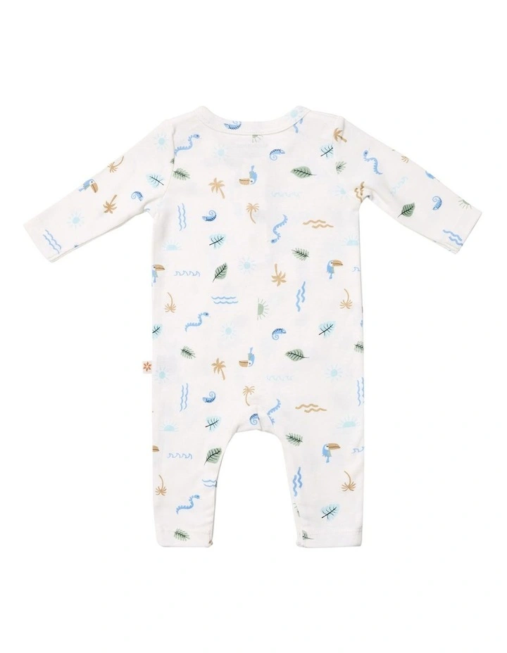 Endless Summer Pocket Coverall in Cream image 2