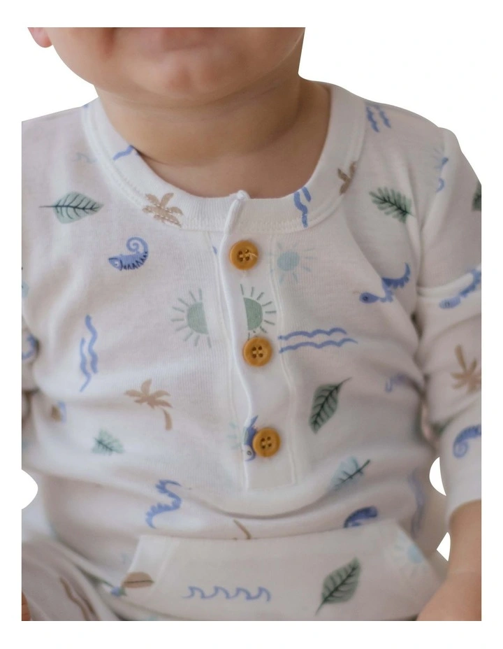 Endless Summer Pocket Coverall in Cream image 3