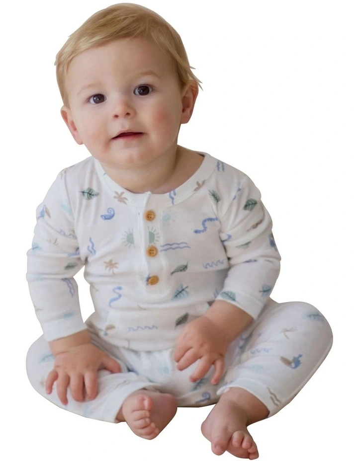 Endless Summer Pocket Coverall in Cream image 4
