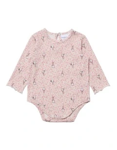 Long Sleeve Bodysuit in Multi