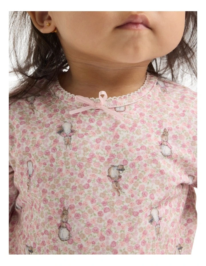 Long Sleeve Bodysuit in Multi image 5