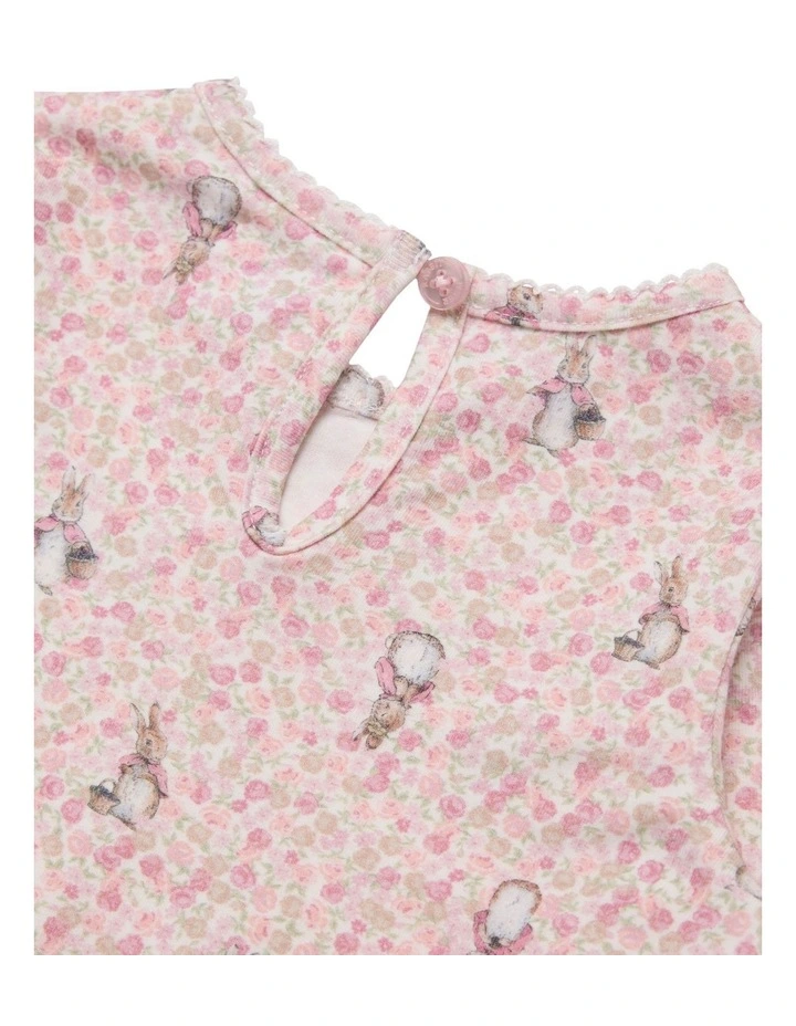Long Sleeve Bodysuit in Multi image 6
