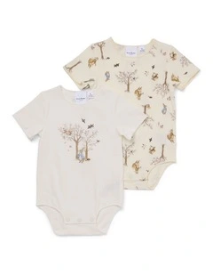 Bodysuit 2 Pack in Multi