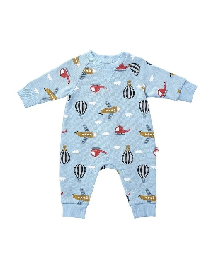 Cosy All-In-One Coverall in Take Flight Yardage image 1