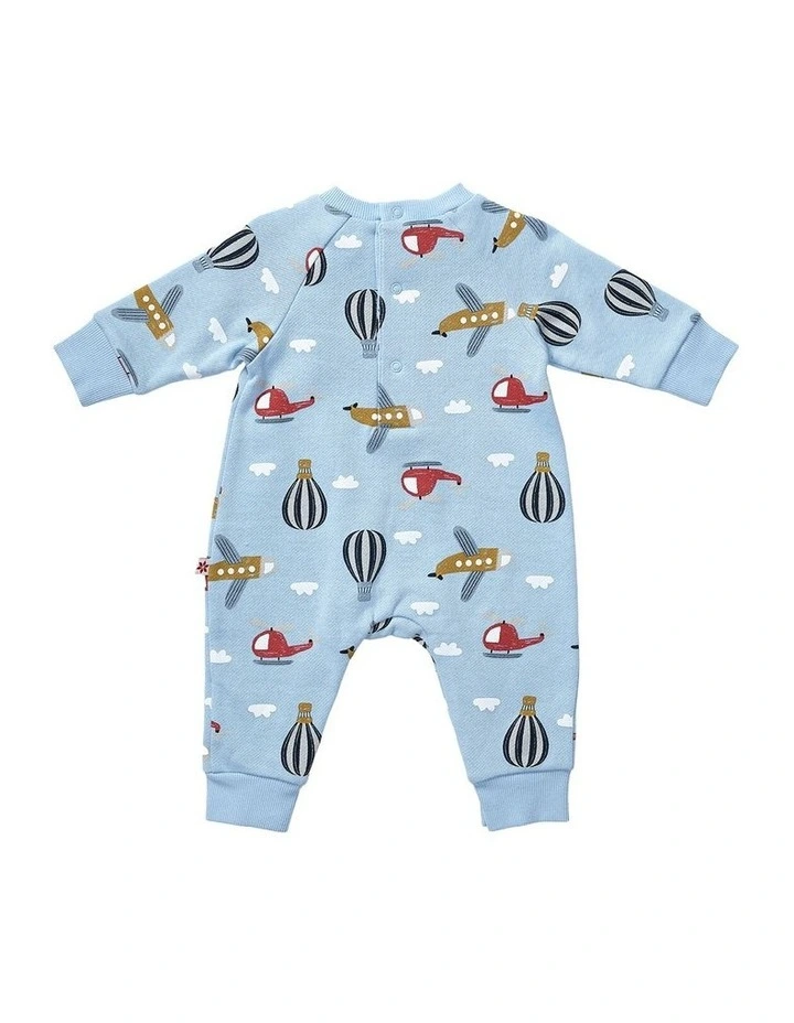 Cosy All-In-One Coverall in Take Flight Yardage image 2