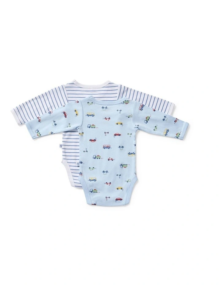 2 Pack Long Sleeve Bodysuit image 2