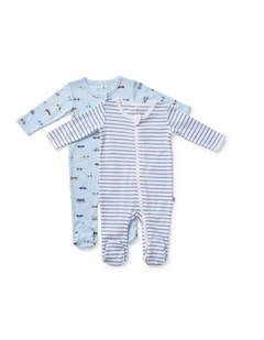 2 Pack Zipsuit