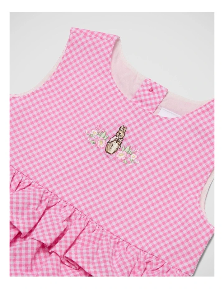 Girls Gingham Romper image 6