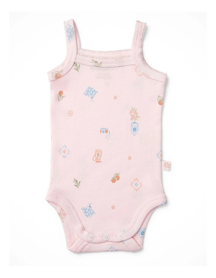Baby Vacay Strappy Bodysuit 2 Pack image 2