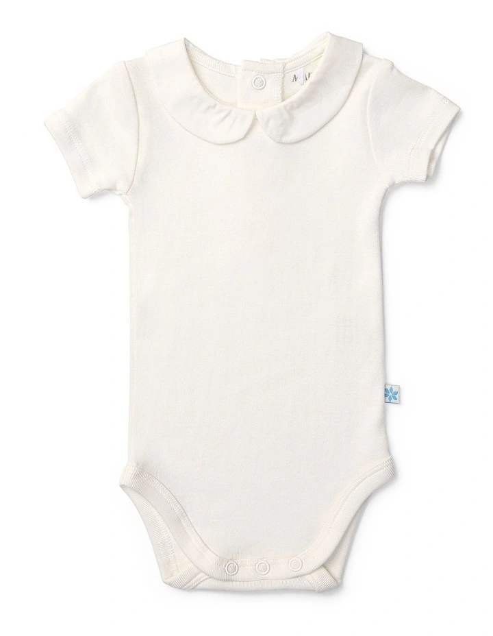 By The Bay Woven Collar Bodysuit image 1