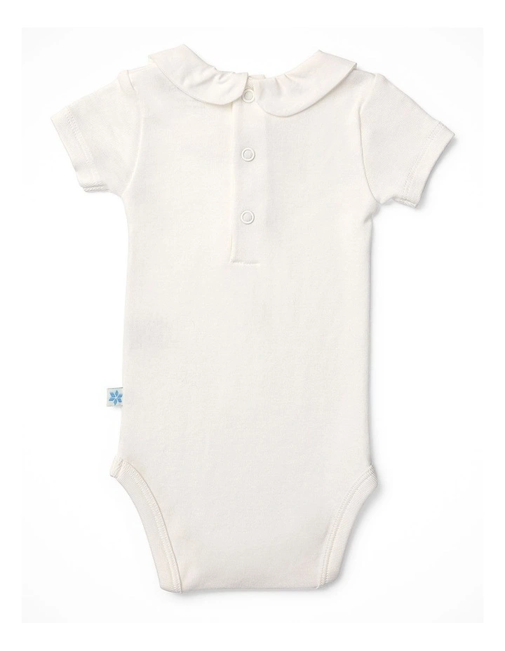 By The Bay Woven Collar Bodysuit image 2
