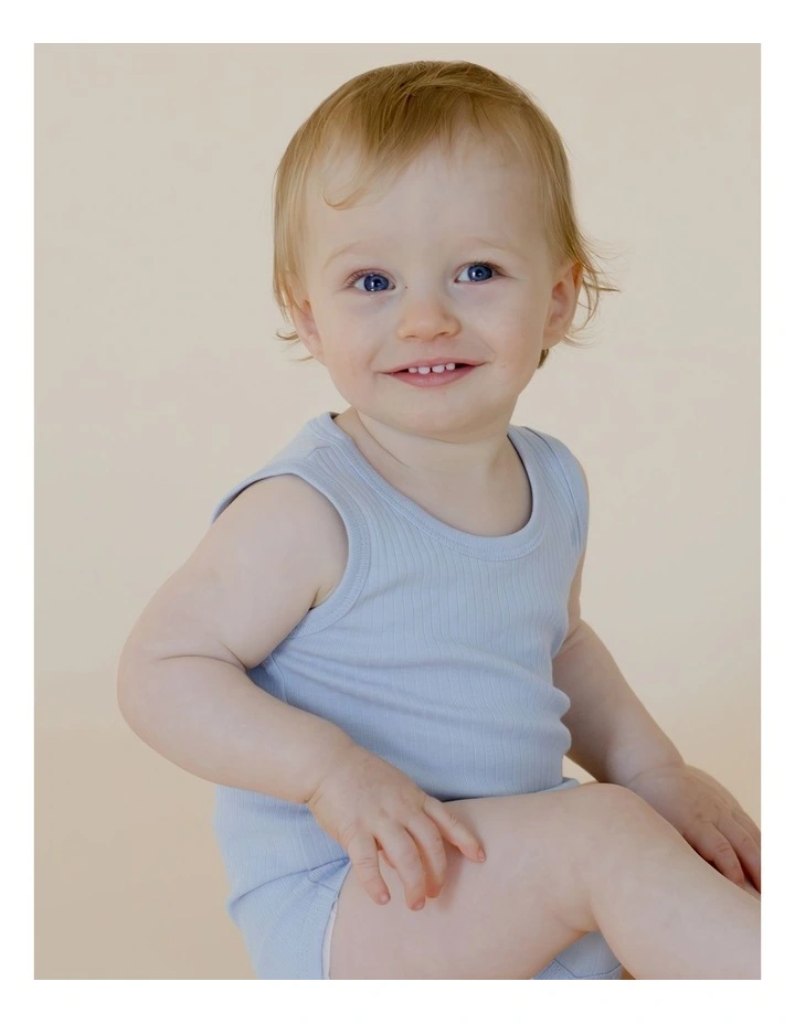 Everyday Essentials 2 Pack Drop Needle Mixed Bodysuit Pack image 3