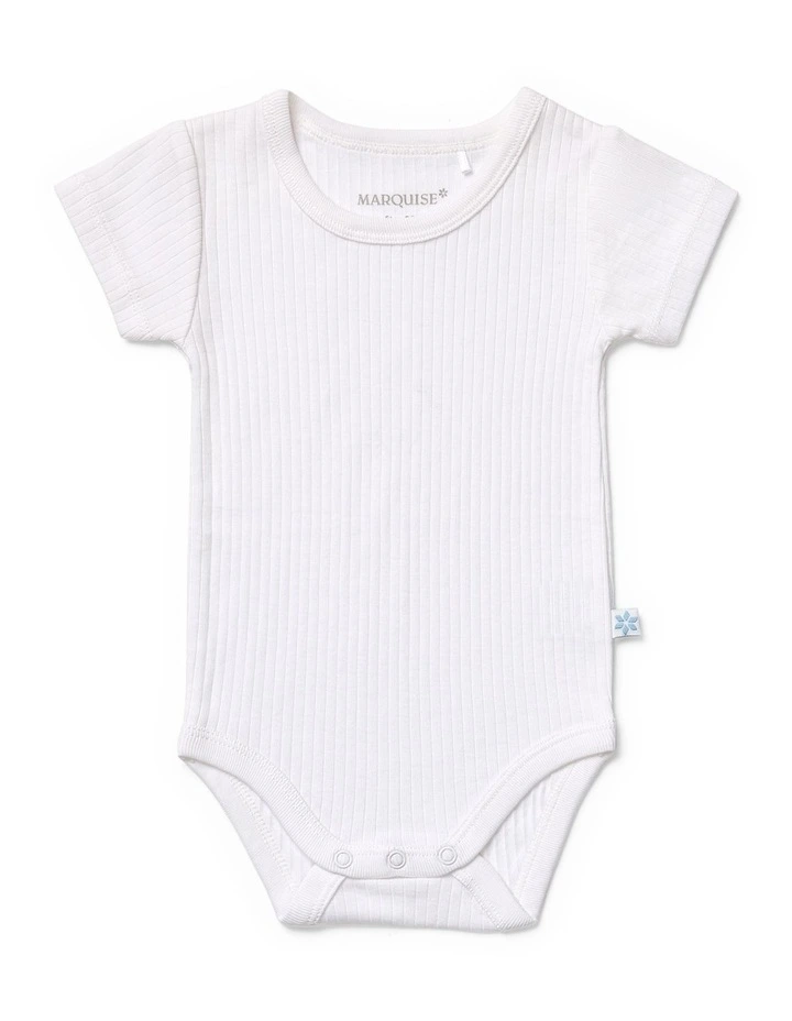 Everyday Essentials 2 Pack Drop Needle Mixed Bodysuit Pack image 5