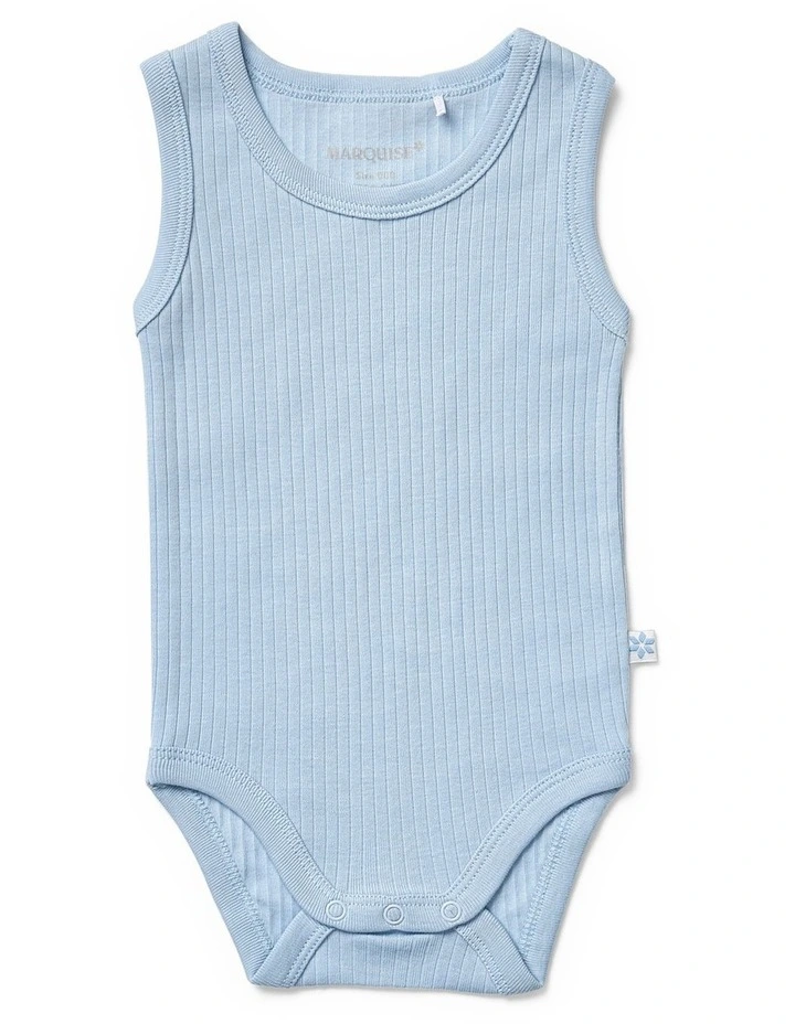Everyday Essentials 2 Pack Drop Needle Mixed Bodysuit Pack image 6