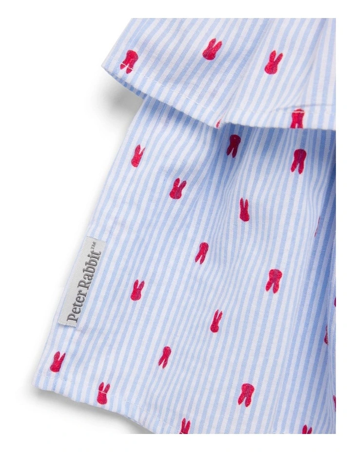 Peter Rabbit Stripe Tiered Dress image 3