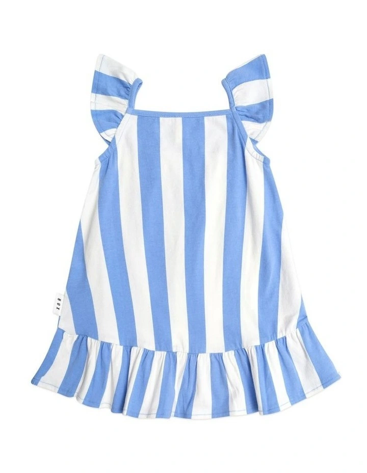 Cherry Stripe Dress in Seaside image 5