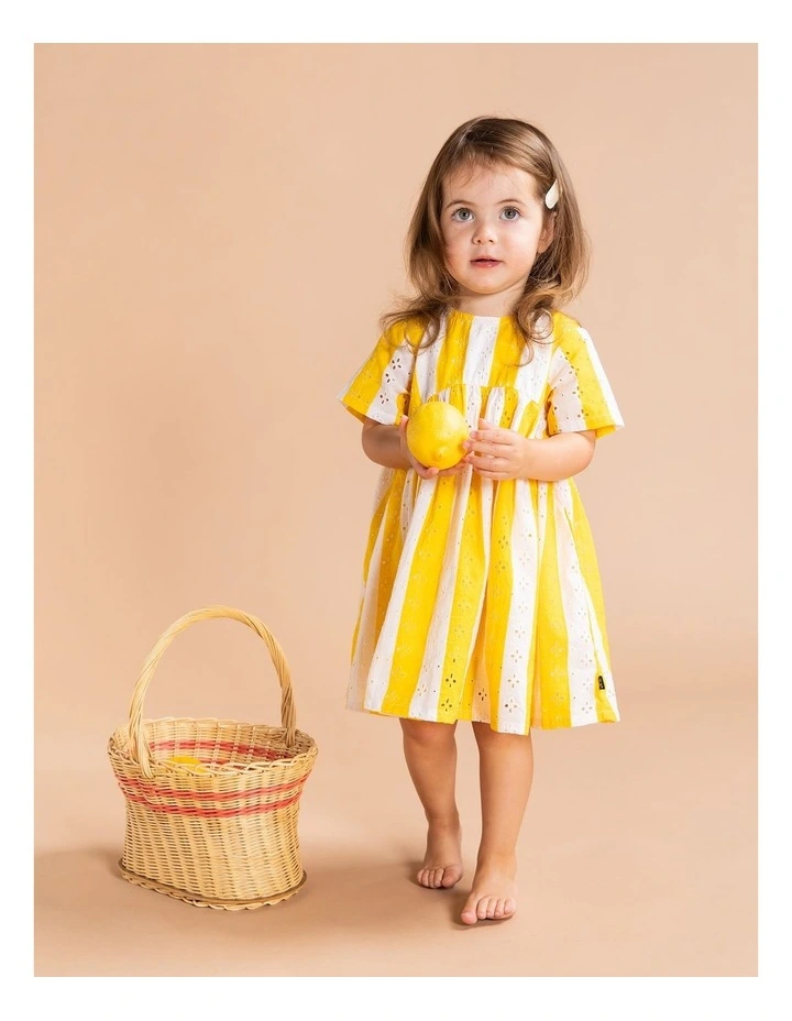 Zinnia Dress in Yellow image 2