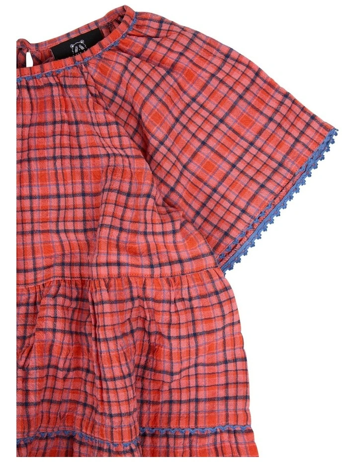 Sunset Dress in Red image 4