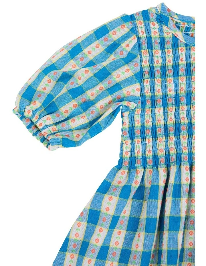 Summer Picnic Dress in Check image 4