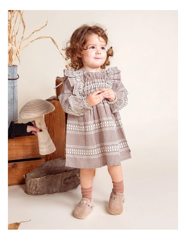 Via Lattea Dress in Check image 2