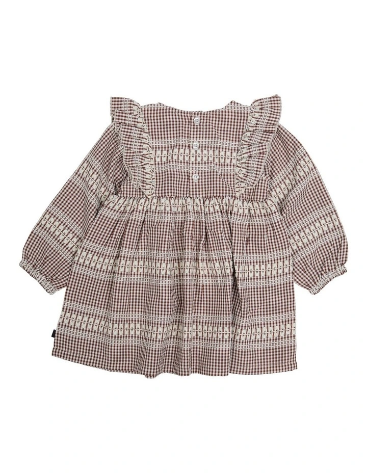 Via Lattea Dress in Check image 3