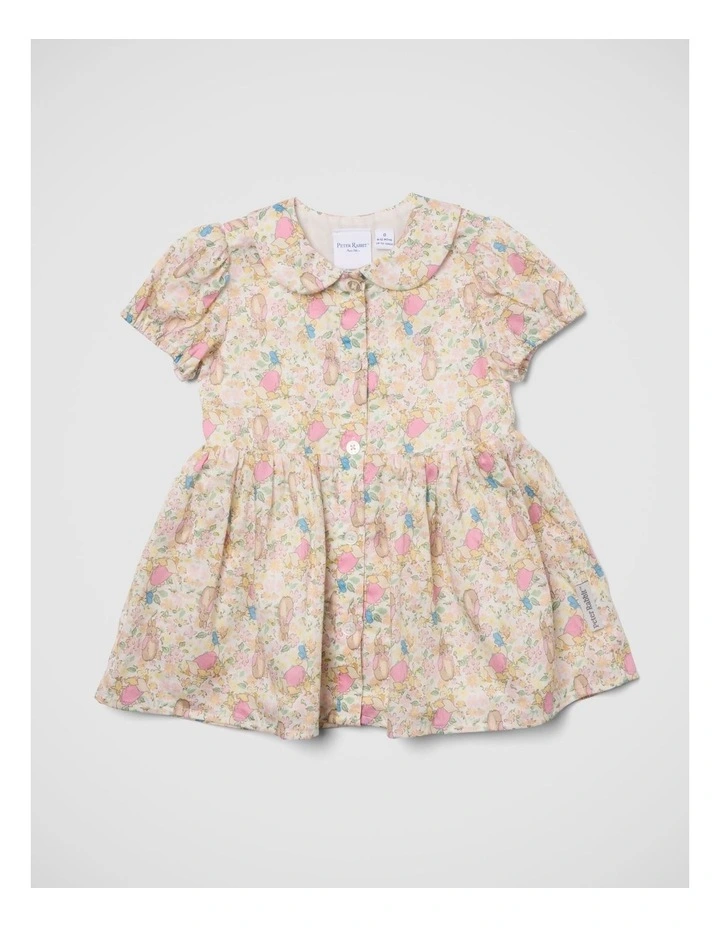 Girls Summer Floral Dress image 3