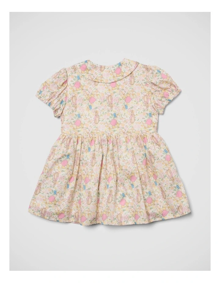 Girls Summer Floral Dress image 4