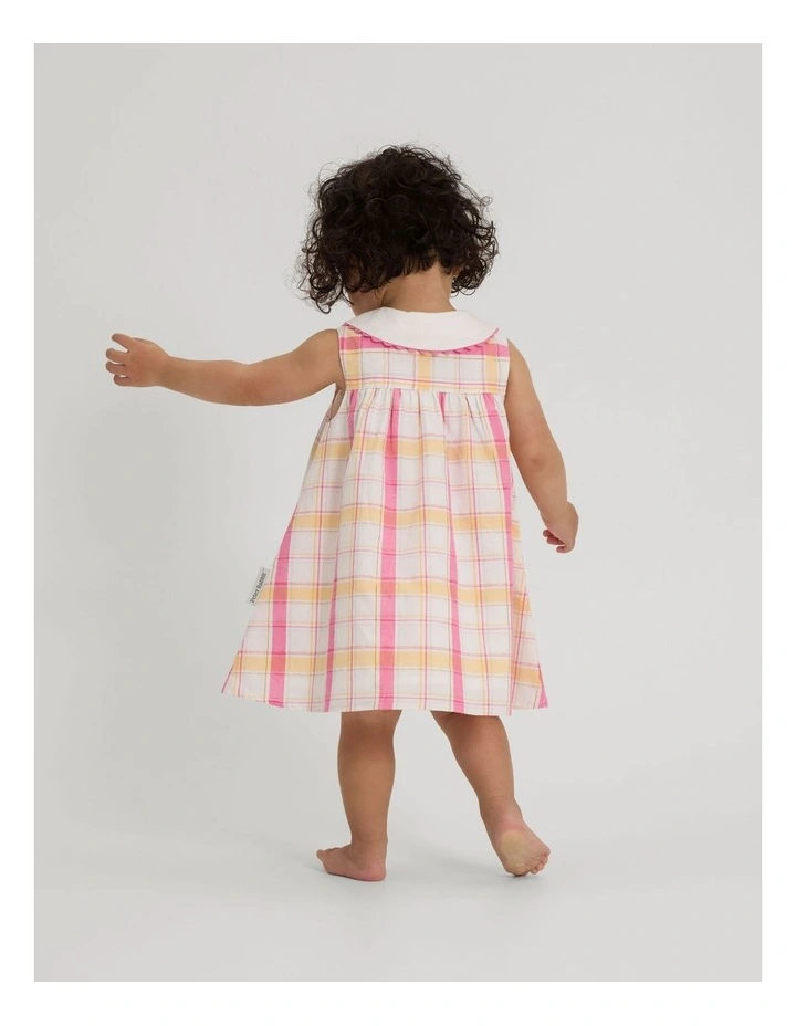 Girls Check Dress image 2