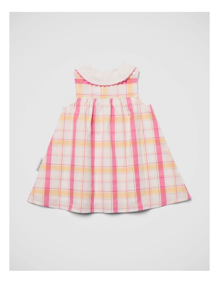 Girls Check Dress image 5