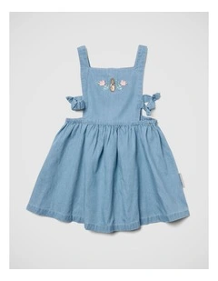 Girls Chambray Pinafore