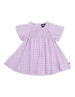 Weave Dress in Check