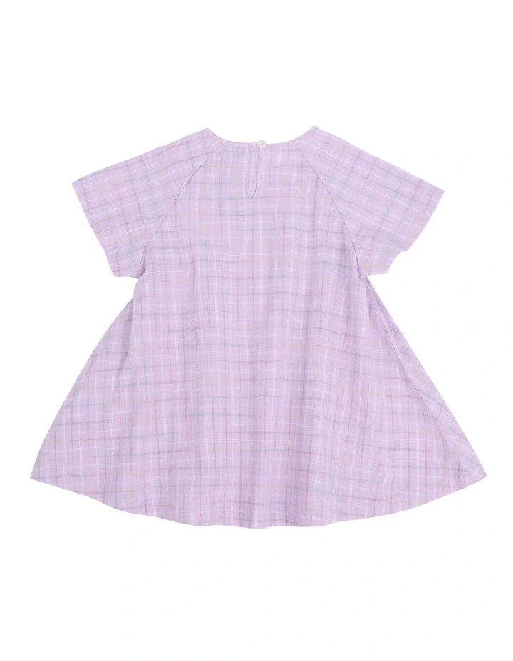 Weave Dress in Check image 3