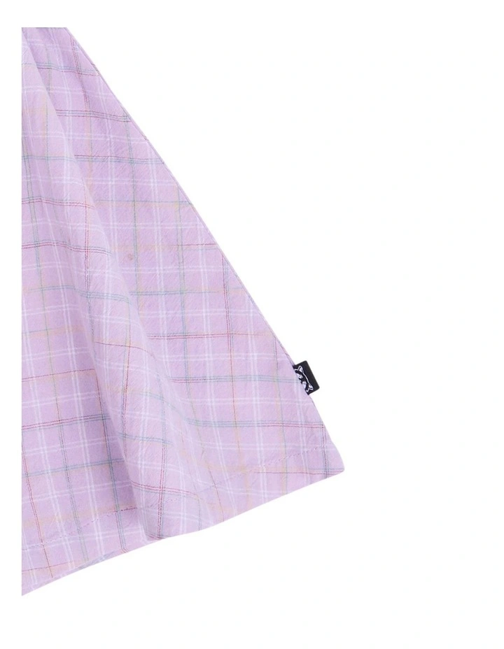 Weave Dress in Check image 4