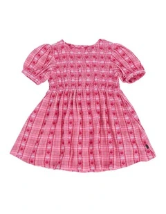 Cross Check Dress in Check